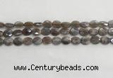 CMS1797 15.5 inches 8*10mm faceted oval AB-color moonstone beads