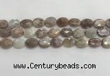 CMS1801 15.5 inches 13*18mm faceted oval AB-color moonstone beads