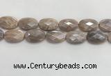 CMS1804 15.5 inches 20*30mm faceted oval AB-color moonstone beads