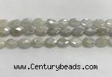 CMS1807 15.5 inches 10*14mm faceted oval AB-color moonstone beads