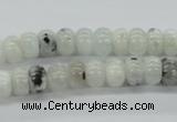 CMS208 15.5 inches 5*8mm rondelle moonstone gemstone beads wholesale