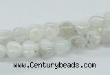 CMS211 15.5 inches 8*8mm heart moonstone gemstone beads wholesale