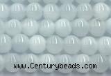 CMS2143 15 inches 4mm round blue moonstone beads