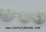 CMS215 15.5 inches 12*16mm faceted teardrop moonstone beads wholesale