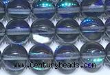 CMS2199 15 inches 6mm, 8mm, 10mm & 12mm round synthetic moonstone beads