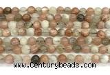 CMS2266 15 inches 6mm round rainbow moonstone beads wholesale