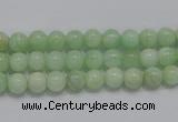 CMS402 15.5 inches 6mm round green moonstone beads wholesale