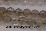 CMS851 15.5 inches 6mm round natural black moonstone beads