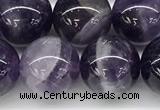 CNA1158 15.5 inches 12mm round natural dogtooth amethyst beads