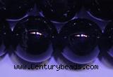 CNA557 15.5 inches 18mm round A grade natural dark amethyst beads