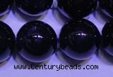 CNA574 15.5 inches 12mm round AAA grade natural dark amethyst beads