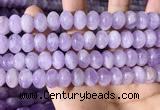 CNA782 15.5 inches 7*10mm rondelle lavender amethyst beads