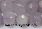 CNA791 15.5 inches 10mmm faceted round lavender amethyst beads