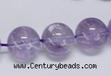 CNA807 15.5 inches 18mm round natural light amethyst beads