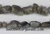 CNG12 15.5 inches 8*14mm nuggets labradorite gemstone beads