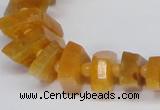 CNG1400 15.5 inches 10*15mm - 12*22mm nuggets agate gemstone beads