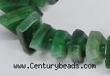 CNG1402 15.5 inches 10*15mm - 12*22mm nuggets agate gemstone beads