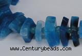 CNG1403 15.5 inches 10*15mm - 12*22mm nuggets agate gemstone beads