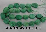 CNG2415 15.5 inches 22*28mm - 28*35mm freeform agate beads