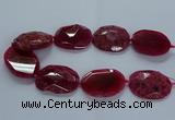 CNG2649 15.5 inches 30*38mm - 40*50mm freeform agate beads