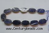 CNG2727 15.5 inches 18*28mm - 20*30mm freeform lapis lazuli beads