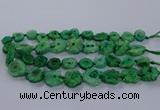 CNG2766 15.5 inches 15*20mm - 25*30mm freeform druzy agate beads