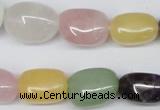 CNG30 15.5 inches 12*17mm nuggets mixed gemstone beads