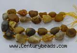 CNG3000 15.5 inches 15*20mm - 22*30mm nuggets agate beads