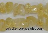 CNG314 15.5 inches 10*14mm nuggets citrine gemstone beads wholesale