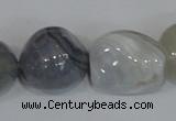 CNG315 15.5 inches 18*22mm nuggets botswana agate beads wholesale