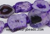 CNG3173 15.5 inches 15*20mm - 25*30mm freeform druzy agate beads