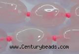 CNG351 15.5 inches 15*20mm - 25*30mm nuggets rose quartz beads