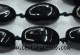 CNG352 15.5 inches 15*20mm - 20*35mm nuggets obsidian beads