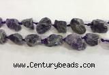 CNG3566 15.5 inches 18*20mm - 25*30mm nuggets rough amethyst beads