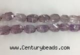 CNG3583 13*18mm - 15*20mm faceted nuggets light amethyst beads