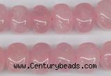 CNG41 15.5 inches 11*15mm nuggets rose quartz gemstone beads