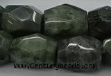 CNG5008 15.5 inches 13*18mm - 15*25mm faceted nuggets labradorite beads