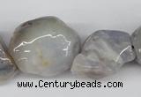 CNG52 15.5 inches 24*30mm nuggets botswana agate gemstone beads