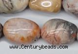 CNG54 15.5 inches 16*20mm - 25*35mm nuggets agate gemstone beads