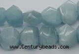 CNG5830 15.5 inches 12*16mm - 13*18mm faceted nuggets aquamarine beads