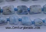 CNG5915 15.5 inches 4*6mm - 6*10mm nuggets rough larimar beads