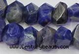 CNG5928 15.5 inches 10*14mm - 13*18mm faceted nuggets sodalite beads