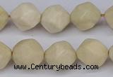 CNG6122 15.5 inches 8mm faceted nuggets jasper beads