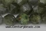 CNG6184 15.5 inches 10mm faceted nuggets labradorite beads