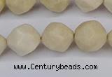 CNG6196 15.5 inches 10mm faceted nuggets jasper beads