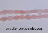 CNG6325 15.5 inches 14*18mm - 16*22mm freeform rose quartz beads