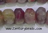 CNG6381 15.5 inches 6*14mm - 8*14mm nuggets tourmaline beads