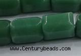 CNG6415 15.5 inches 15*20mm faceted nuggets green aventurine beads