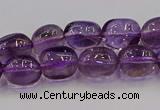 CNG6853 15.5 inches 8*12mm - 10*14mm nuggets amethyst beads