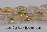 CNG6856 15.5 inches 8*12mm - 10*14mm nuggets citrine beads